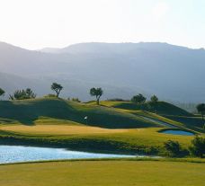 The Penha Longa Atlantic Golf Course's picturesque golf course situated in stunning Lisbon.