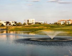 The The Montgomerie Marrakech's scenic golf course in vibrant Morocco.