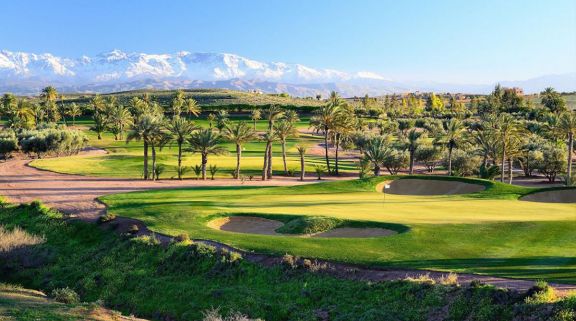The Al Maaden Golf Course's impressive golf course within brilliant Morocco.