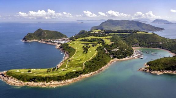 View Clearwater Bay Golf  Country Club's lovely golf course in brilliant China.