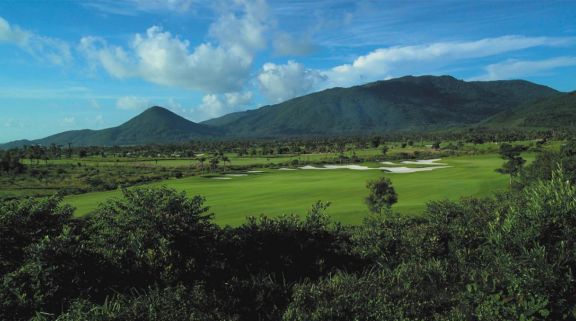 The Sun Valley Sanya Golf Course's impressive golf course situated in stunning China.