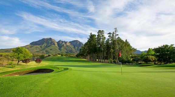 The Erinvale Golf Club's beautiful golf course situated in faultless South Africa.