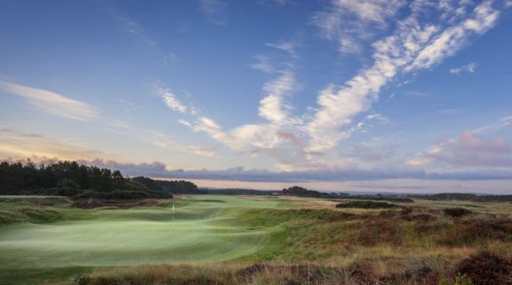 The Gailes Links's impressive golf course in incredible Scotland.