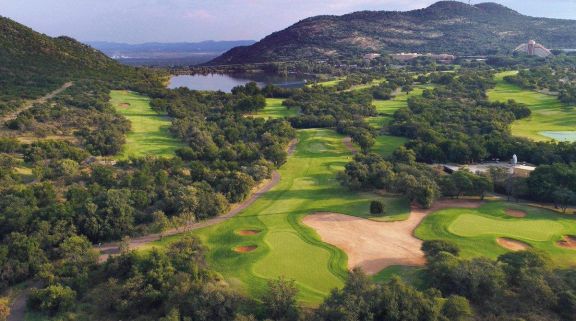 View Gary Player Country Club's beautiful golf course in striking South Africa.