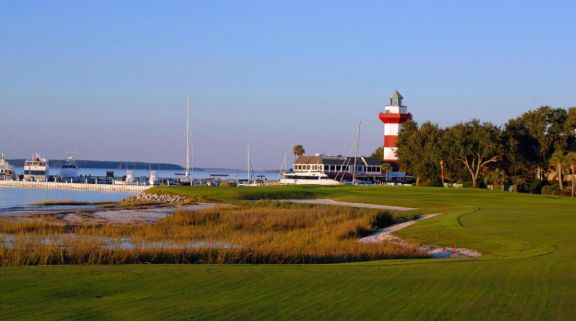 Harbour Town Golf Links's beautiful golf course situated in spectacular South Carolina.
