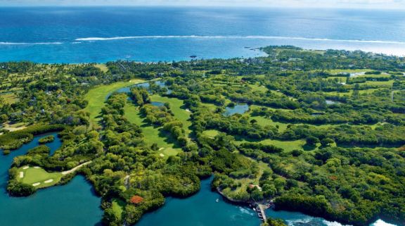 View The Links  The Legend at Belle Mare Plage's beautiful golf course within fantastic Mauritius.