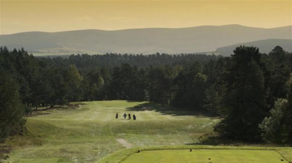 View Grantown-on-Spey Golf Club's scenic golf course in impressive Scotland.
