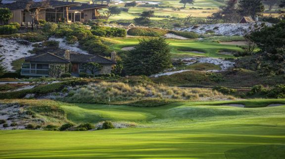 The Spyglass Hill Golf Course's lovely golf course in stunning California.